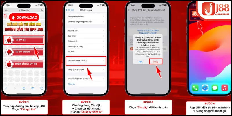 Cách cài cho IOS
