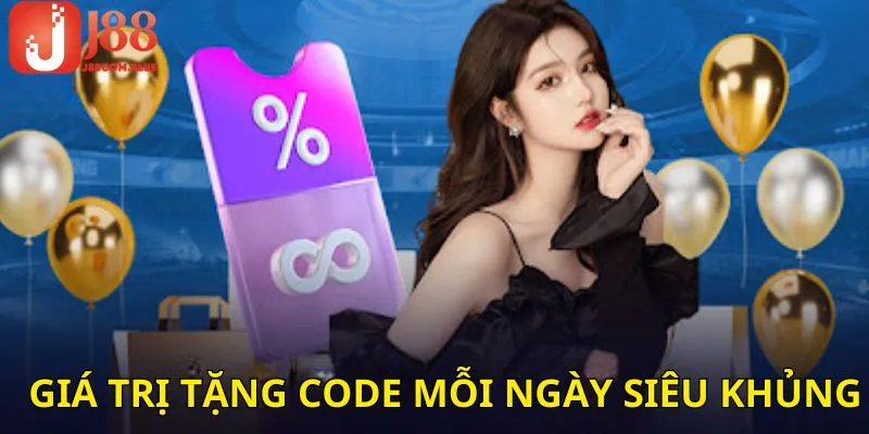 Thành viên nhận thưởng từ ưu đãi tặng code mỗi ngày cực lớn
